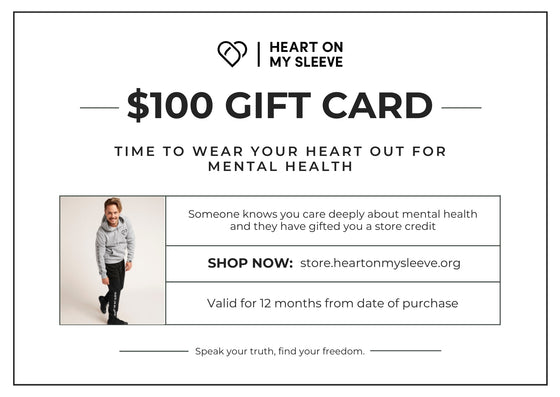 Heart On My Sleeve Store | Digital Gift Card